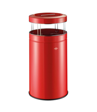 Big Ash Rood – 120L As- en Afvalzuil met Zeef