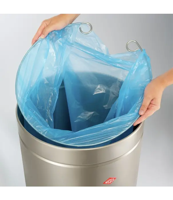 Wesco WESCO® Big Ash – Asbak- en Afvalzuil 120L met Bovenzeef en Inwendige Zakbevestiging - Grafiet
