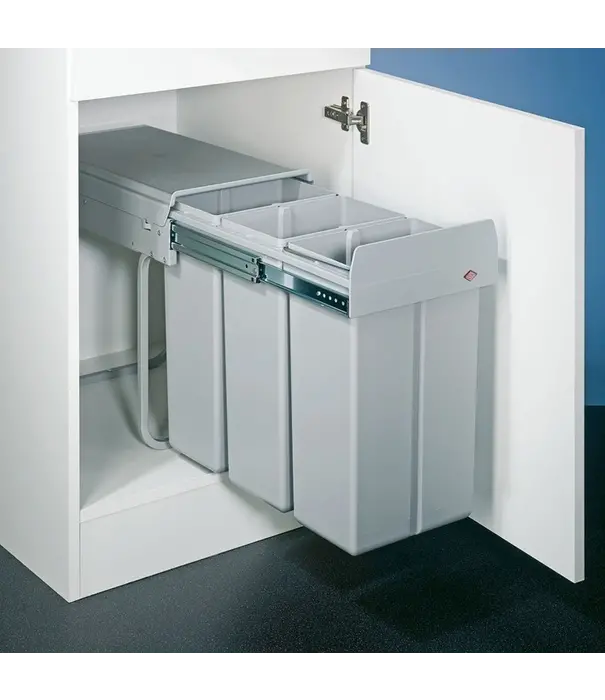 Wesco WESCO Traditionline Trio-Boy 410 S/300-3, collecteur de déchets intégré