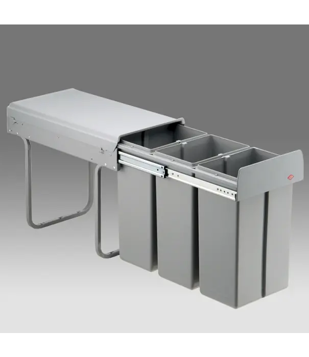 Wesco WESCO Traditionline Trio-Boy 410 S/300-3, collecteur de déchets intégré