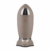 WESCO® SpaceBoy Warm grijs – Raketvormige retro vuilbak van 35L
