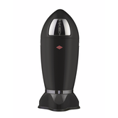 WESCO SpaceBoy Black - Poubelle rétro en forme de fusée (35L)