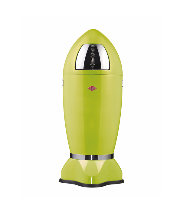 Wesco WESCO® SpaceBoy in Roze – Retro raketvormige vuilbak van 35L
