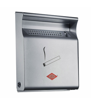 WESCO® Wandasbak zilver – afsluitbaar & geschikt voor buiten