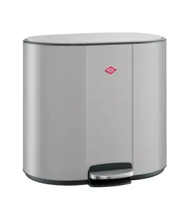 WESCO Multi Collector 2 Cool grijs mat – 2x25L pedaalemmer