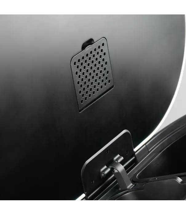 Wesco WESCO® Multi Collector® 2 blanc mat – poubelle design à pédale avec 2 bacs intérieurs de 25 litres pour le tri des déchets et un espace de rangement supplémentaire