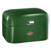 WESCO Single Grandy® broodtrommel donker groen – compacte broodbox voor kleine keukens met ventilatiegaten