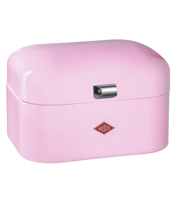 Wesco WESCO Single Grandy® broodtrommel Roze – compacte retro broodbox met ventilatiegaten - Copy - Copy