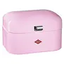 WESCO Single Grandy® broodtrommel Roze – compacte retro broodbox met ventilatiegaten - Copy - Copy