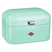 Boîte à pain WESCO Single Grandy® Menthe – boîte à pain rétro compacte avec trous d'aération