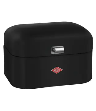 WESCO Boîte à pain Single Grandy Noir mat