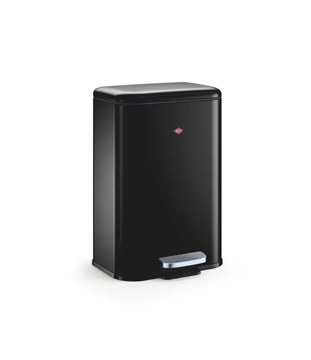 Wesco WESCO Cubeboy 12 L mat zwart – compacte pedaalemmer met soft-close