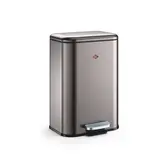 WESCO Cubeboy 12 L Mat grafiet – compacte pedaalemmer met soft-close