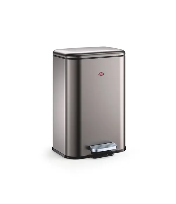 Wesco WESCO Cubeboy 12 L Mat grafiet – compacte pedaalemmer met soft-close