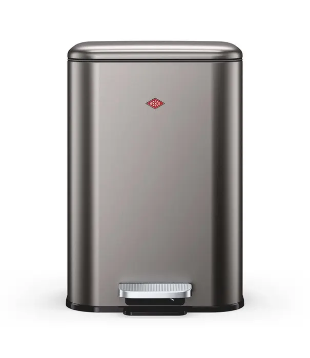 Wesco WESCO Cubeboy 20 L Mat grafiet – ruime pedaalemmer met soft-close