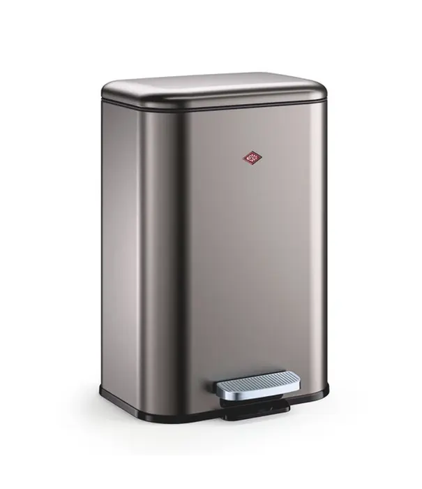 Wesco WESCO Cubeboy 20 L Mat grafiet – ruime pedaalemmer met soft-close