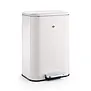 WESCO Cubeboy 2 x 20 L Mat wit – afvalscheidingssysteem met soft-close