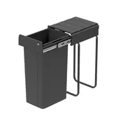 WESCO® Traditionline Single-Boy® 585 K/300-1 Anthracite – poubelle encastrable 32 L