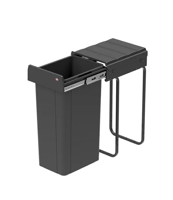Wesco WESCO® Traditionline Single-Boy® 585 K/300-1 Anthracite – poubelle encastrable 32 L