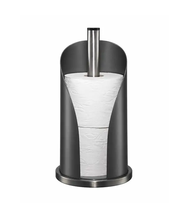 Wesco WESCO® Bathboy 3 L Set Mat grafiet – cosmetica afvalemmer + papierrolhouder