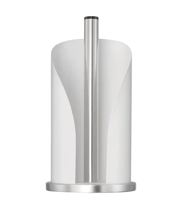 Wesco Ensemble WESCO® Bathboy 3 L, blanc mat – poubelle pour produits cosmétiques + porte-rouleau de papier