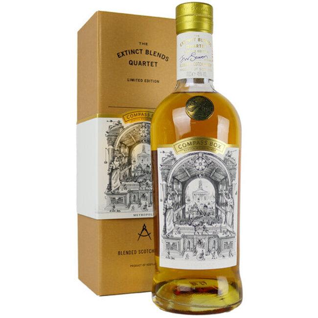 Compass Box The Extinct Blends Quartet Metropolis 70cl