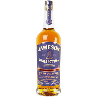 Jameson Jameson Single Pot Still Five Oak Cask Release 70cl