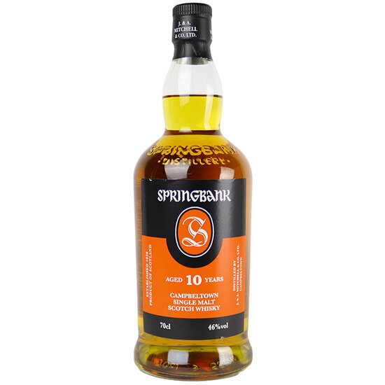 スプリングバンク　10年SPRINGBANK 10 YEARS 70cl Springbank 10 Years | Bestel online - Drankenhandel Leiden