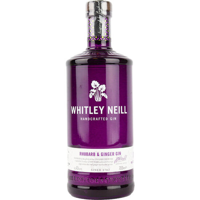 Whitley Neill Rhubarb & Ginger Gin 70cl