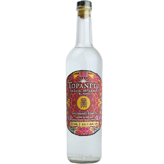 Topanito Mezcal Artesanal Blanco 52% 70cl