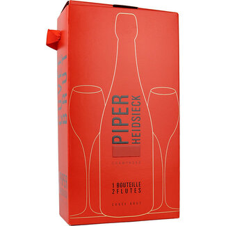 Piper Heidsieck Piper-Heidsieck Cuvee Brut Giftpack met Glazen