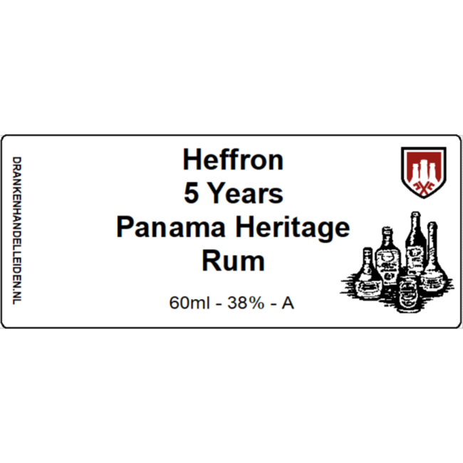Heffron 5 Years Panama Heritage Sample 6cl