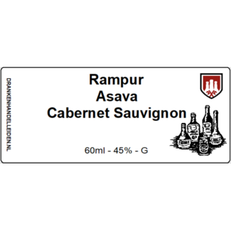 Rampur Rampur Asava Cabernet Sauvignon Sample 6cl