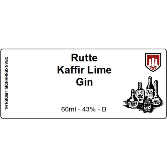 Rutte Kaffir Lime Gin Sample 6cl