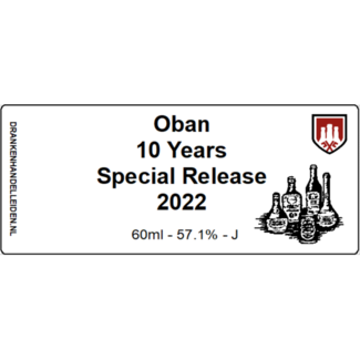 Oban Oban Special Release 2022 Sample 6cl