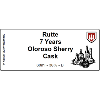 Rutte Rutte Oloroso Sherry Cask Sample 6cl