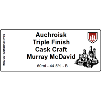 Auchroisk Auchroisk Triple Finish Cask Craft Murray McDavid Sample 6cl