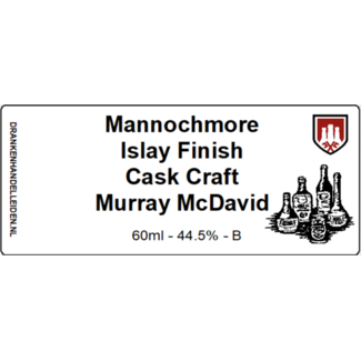 Mannochmore Mannochmore Islay Finish Cask Craft Murray McDavid Sample 6cl