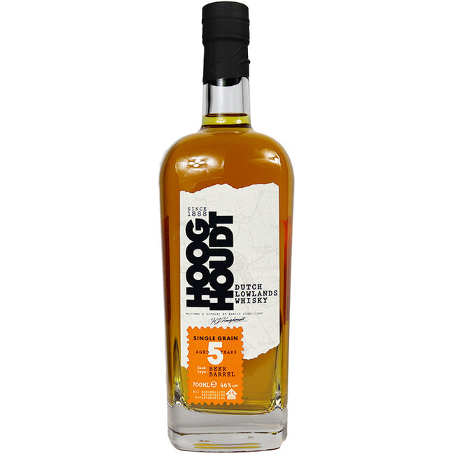 Hooghoudt Single Grain Beer Barrel 5 Years 70cl