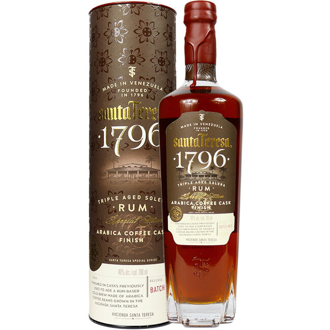 Santa Teresa 1796 Arabica Coffee Cask Finish 70cl