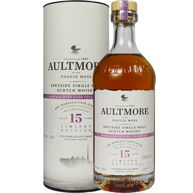 Aultmore 15 Years Dry Marsala Cask Finish 70cl
