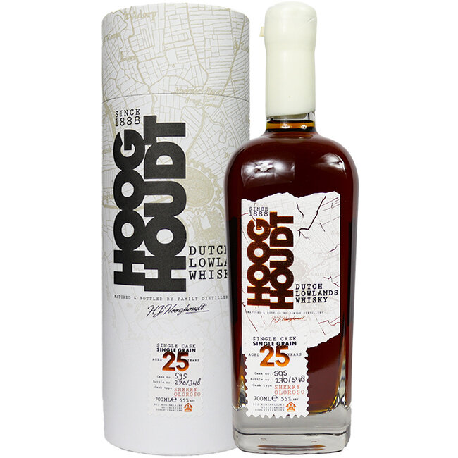 Hooghoudt 25 Years Single Cask Single Grain 70cl