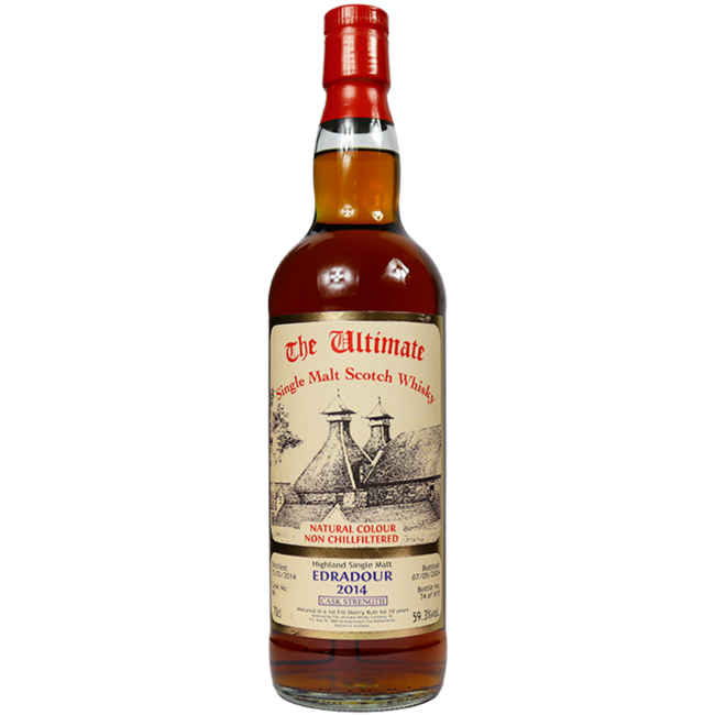 Edradour 2014 10 Years Cask Strength The Ultimate 70cl