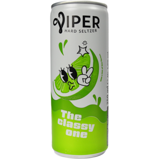 Viper Viper Hard Seltzer Lime 25cl