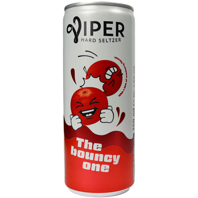 Viper Hard Seltzer Cranberry 25cl