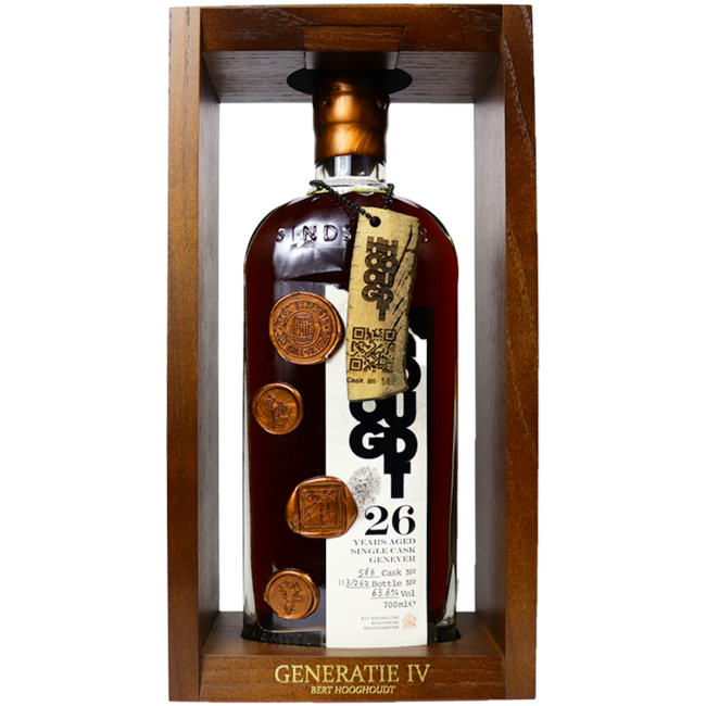Hooghoudt 26 Years Aged Single Cask Genever 70cl