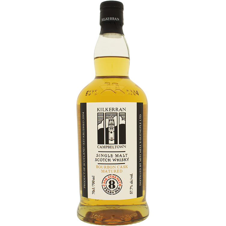 Kilkerran 8年 シングルモルトウイスキー 700ml Kilkerran 8 Years Cask Strength Bourbon Cask | Koop online