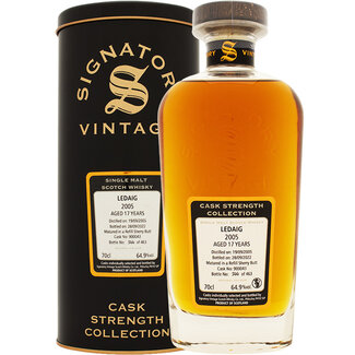Ledaig Ledaig 2005 17 Years Cask Strength Collection Signatory Vintage 70cl