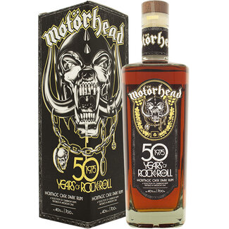 Motorhead Motorhead 50 Years of Rock and Roll Heritage Cask Dark Rum 70cl