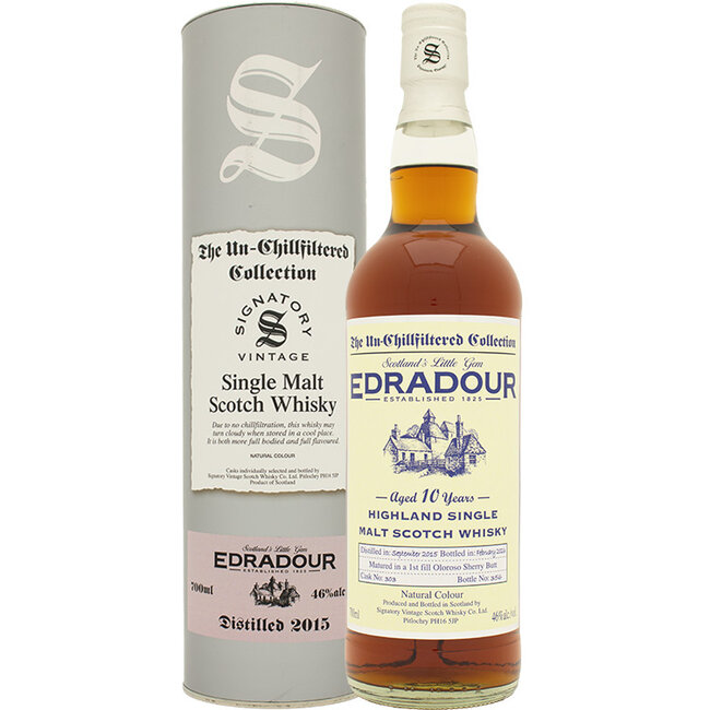Edradour 10 Years 2015 Signatory Vintage 70cl